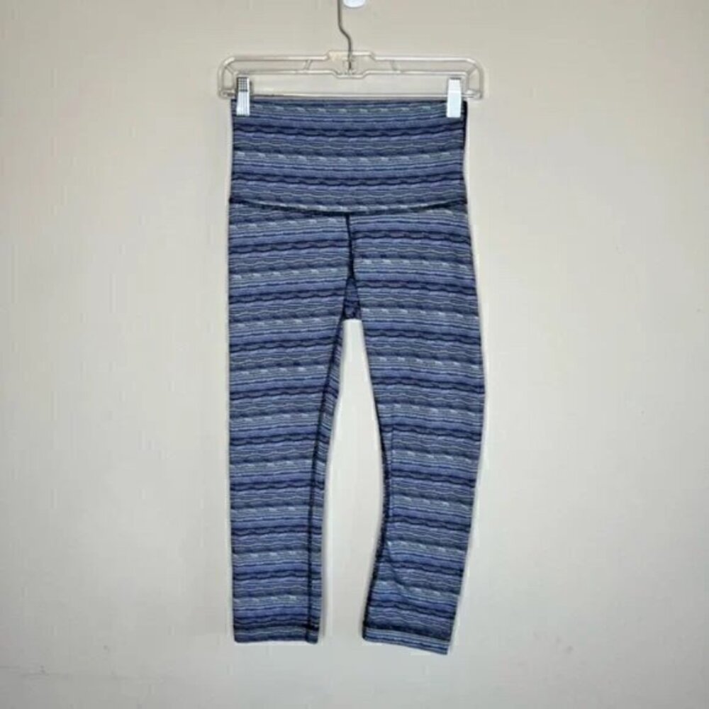 Lululemon Wunder Under High-Rise Cropped Leggings Size 6